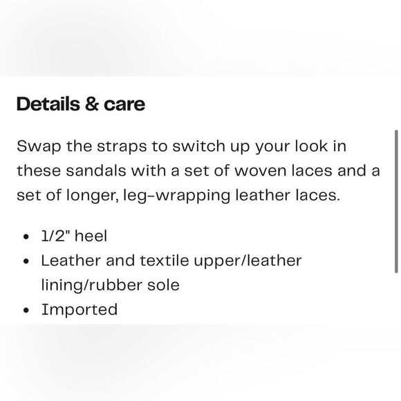 Rag & Bone Infinity Sandal (Women) Henna Brown Size 6.5 - Picture 8 of 8